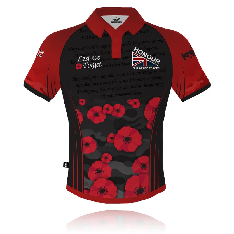 Honour Our Armed Forces Remembrance - Tech Polo (CLEARANCE)