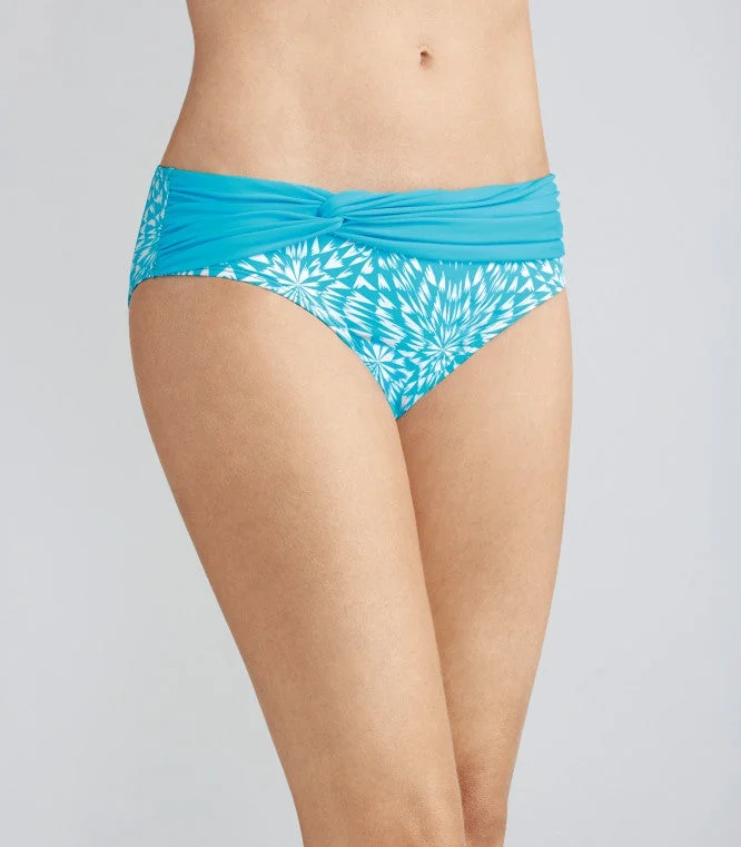 Hawaii Panty - Turquoise / White