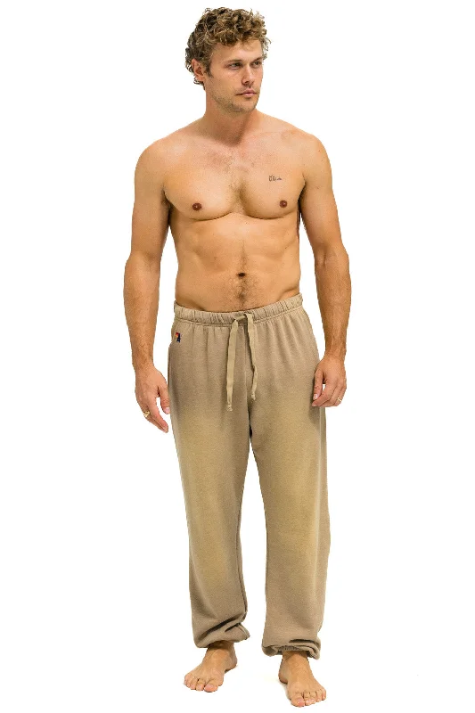 ESSENTIAL SWEATPANTS - FADED TAN