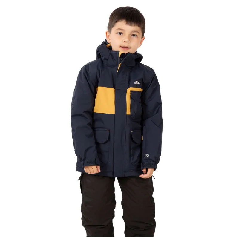 Trespass Montee Boys Ski Jacket, Navy