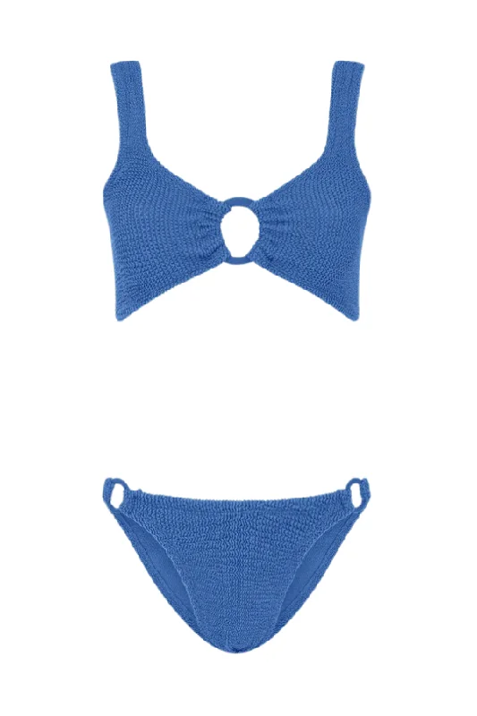 Hallie Bikini Metallic Denim