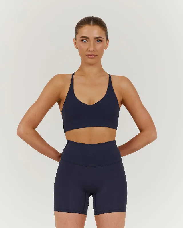 LUXE KELSEY BRA - DEEP NAVY