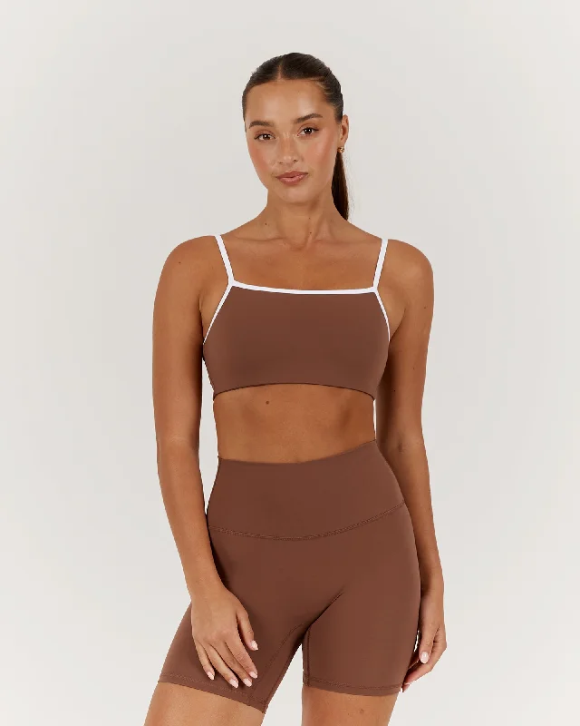 LUXE CHER BRA - TOFFEE