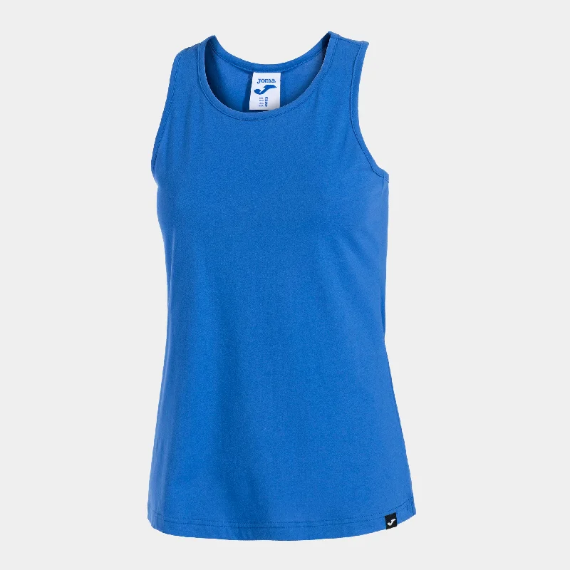 Joma Oasis Ladies Sleevelss T-Shirt (Royal)