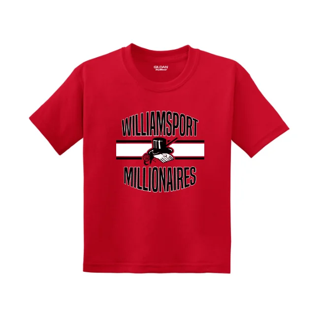 Williamsport Millionaires Youth Basic 50/50 T-Shirt