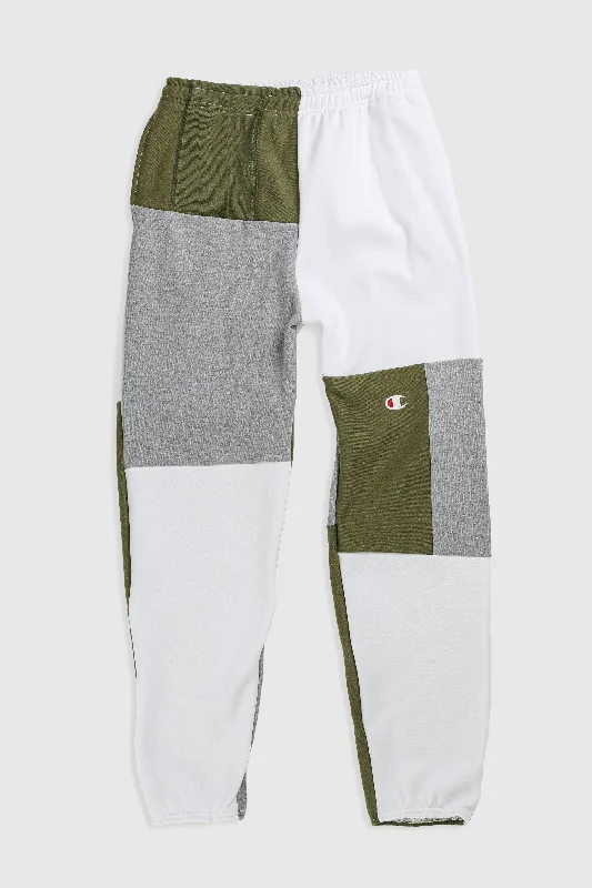 Unisex Rework Champion Patchwork Sweatpants - M