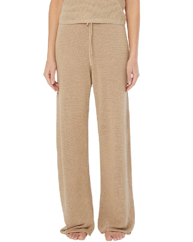 Onia Linen Knit Drawstring Pant