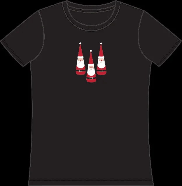 Bowling Pin Santa Tee, by Nap Time