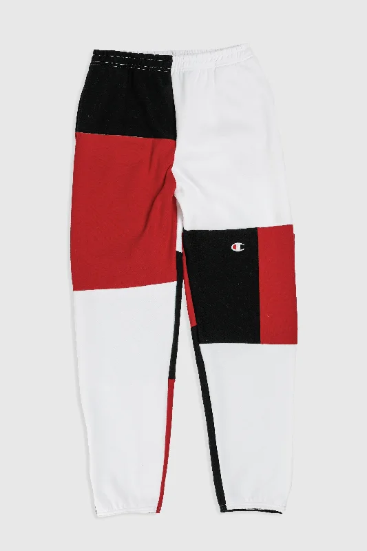 Unisex Rework Champion Patchwork Sweatpants - M