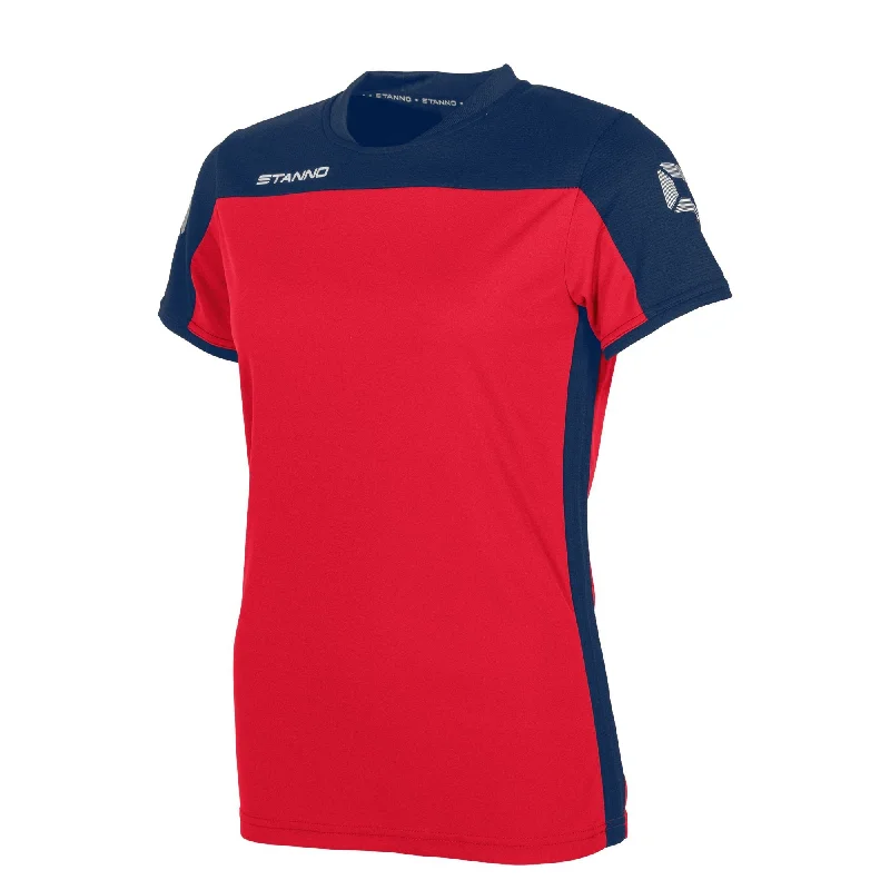 Stanno Womens Pride Training T-Shirt (Red/Navy)