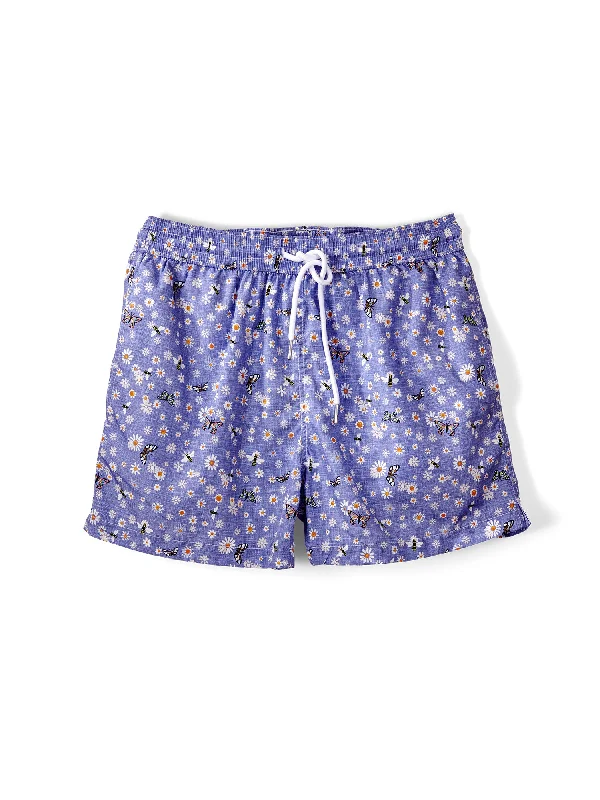 Butterfly Capri Swim Shorts