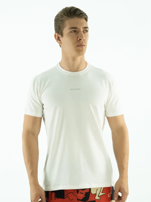 Men's Cotton T-Shirt - White