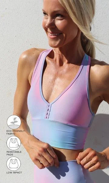 Candy Skies Eco Racer Back Bra