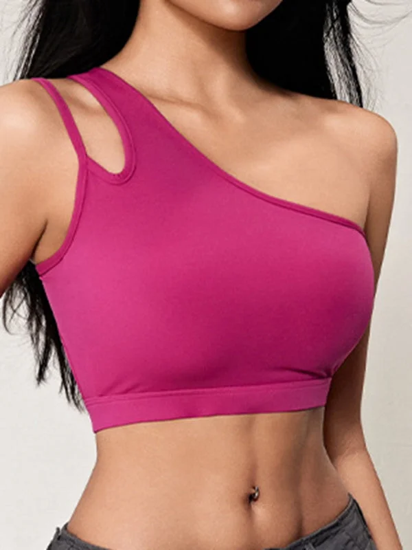 ZASUWA Female Tailoring Hollow Out Sports Bras