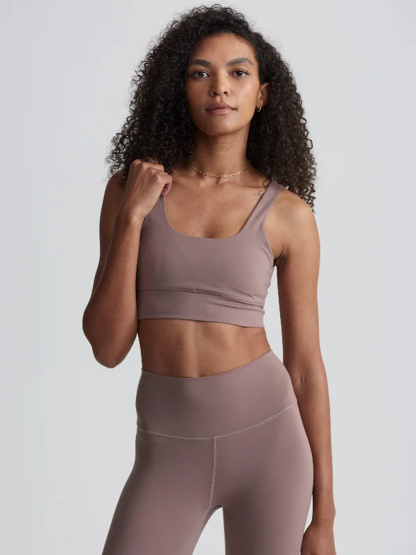 Varley Freesoft Cori Bra - Deep Taupe