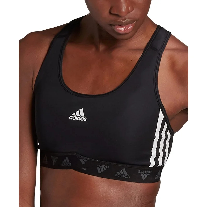 Adidas Women's Mesh Sports Bra Black Size L