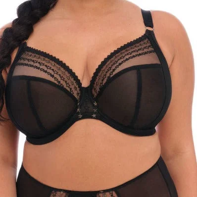 ELOMI EL8900BKS MATILDA UNDERWIRE PLUNGE BRA