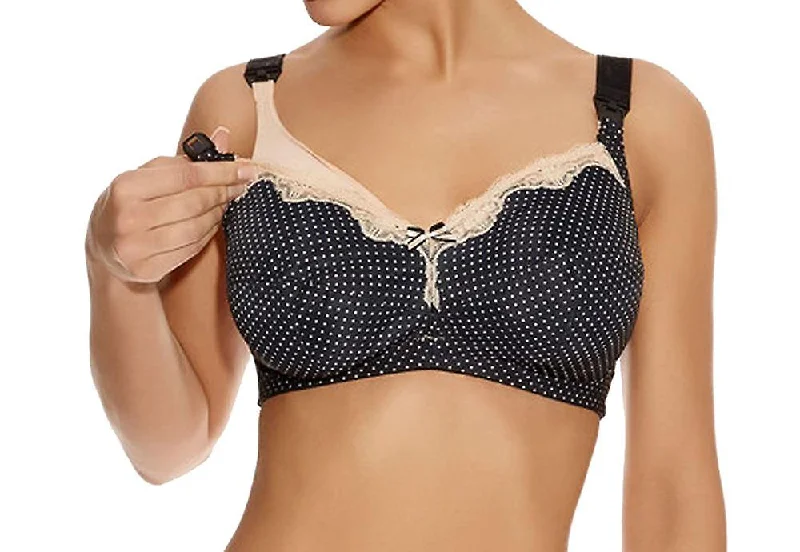 FREYA AA2034BLK DOTTI MATERNITY BRA