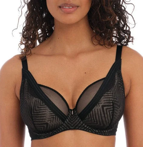 FREYA AA401121BLK TAILORED UW PLUNGE BRA