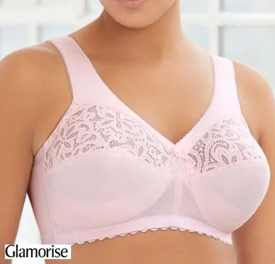 GLAMORISE 1001PIK COTTON FULL CUP BRA