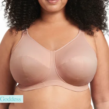 GODDESS GD6113FAN CELESTE NON UNDERWIRE FULL CUP BRA