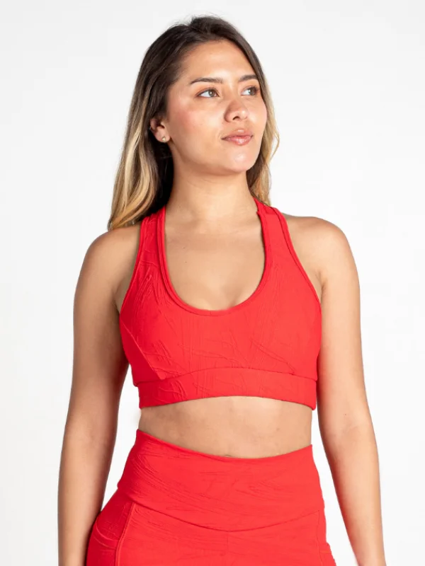 Venice Sports Bra - Red